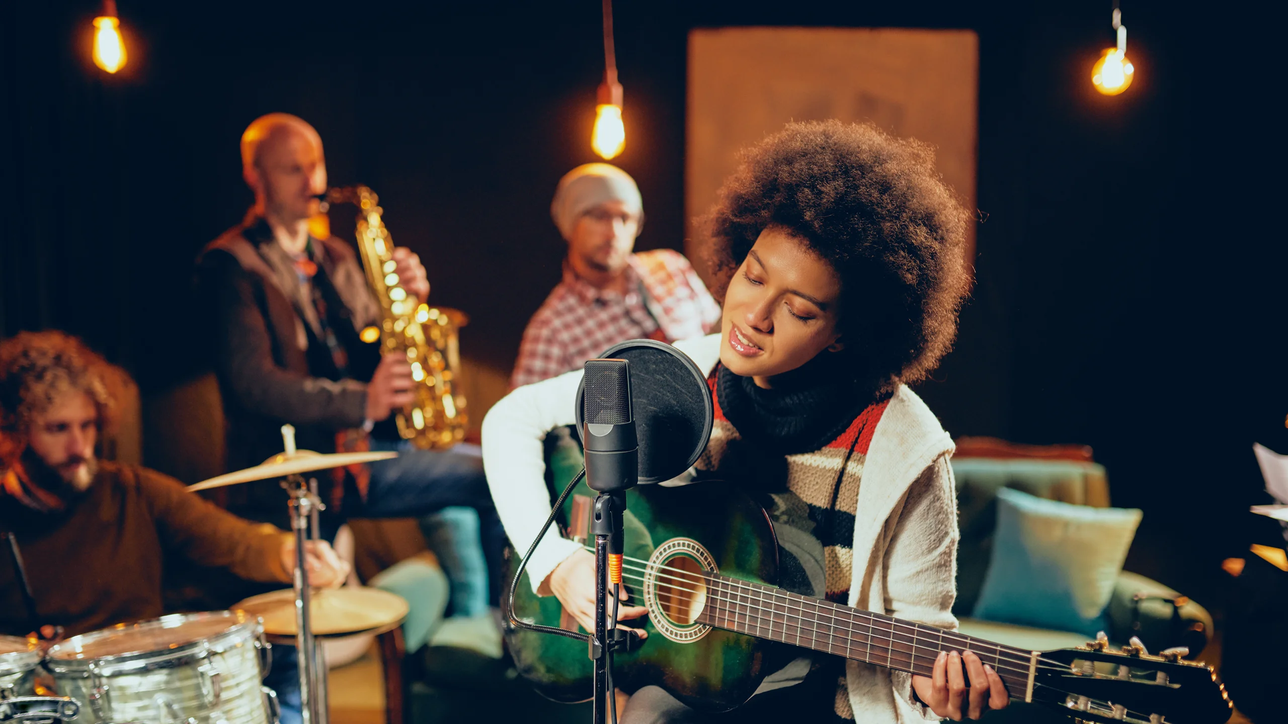 BAND PLAYING